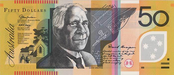 Australian fifty-dollar note - Wikipedia