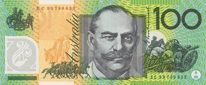 rba banknotes 100 banknote