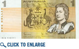 $1 Paper series banknote
