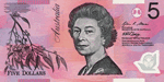 Explore the five-dollar banknote.