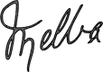 ‘Melba’ signature